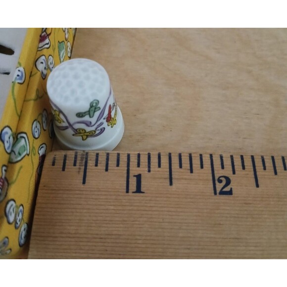 Muffy VanderBear Collection The Sewing Lesson Thimbles Muffy Hoppy Fluffy - Picture 9 of 12